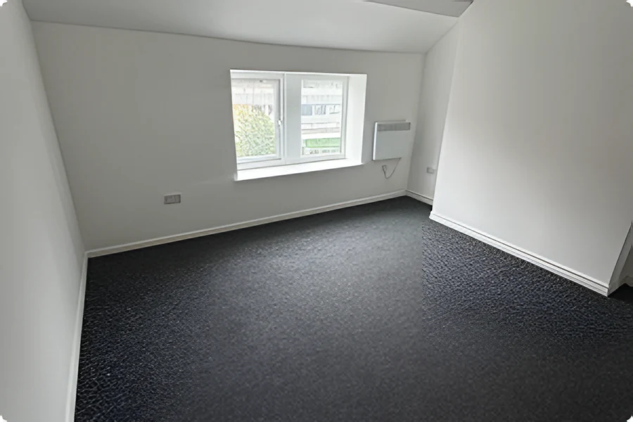 Freshly refurbished room with new carpet